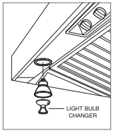 Pro Ventilation Hood Light Bulb Changer 